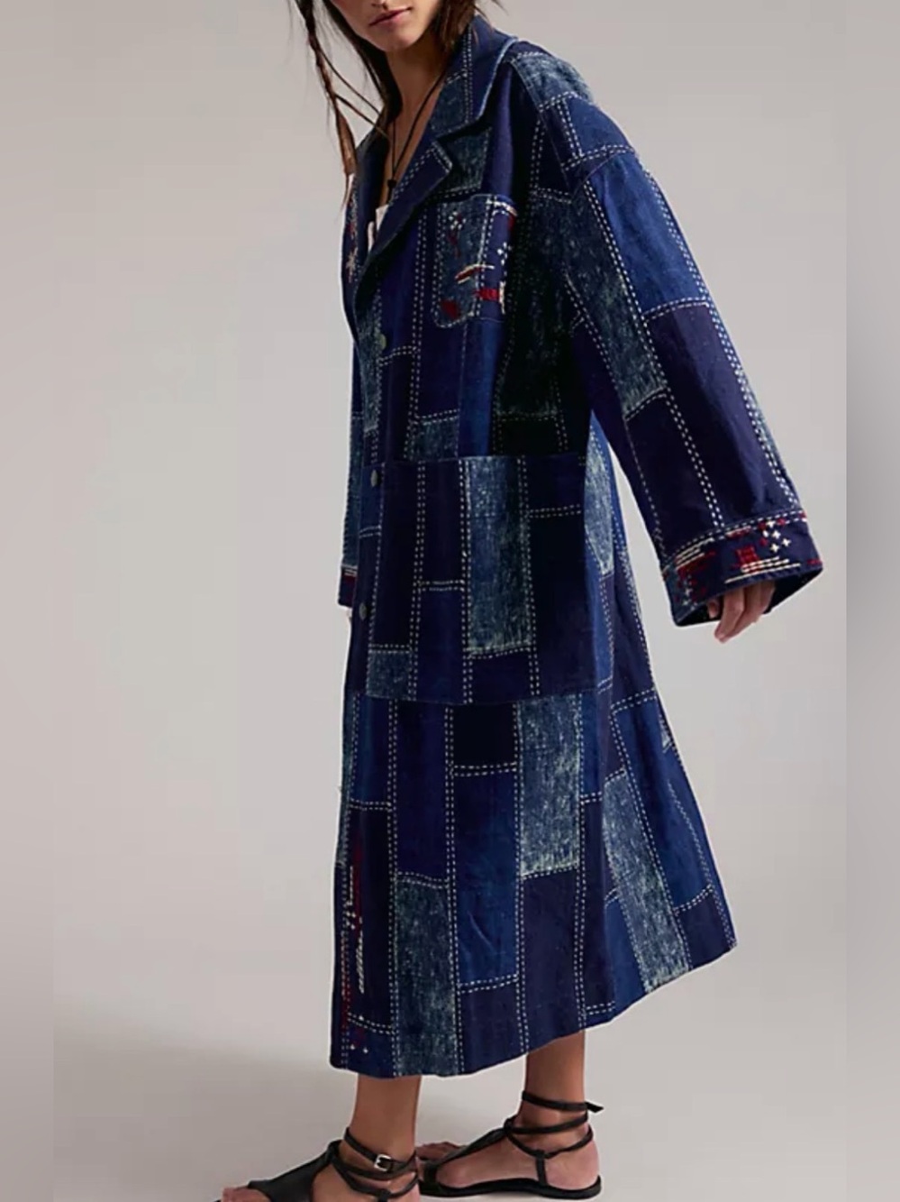 We The Free Open Studio Duster sz XS/S - Picture 2 of 6